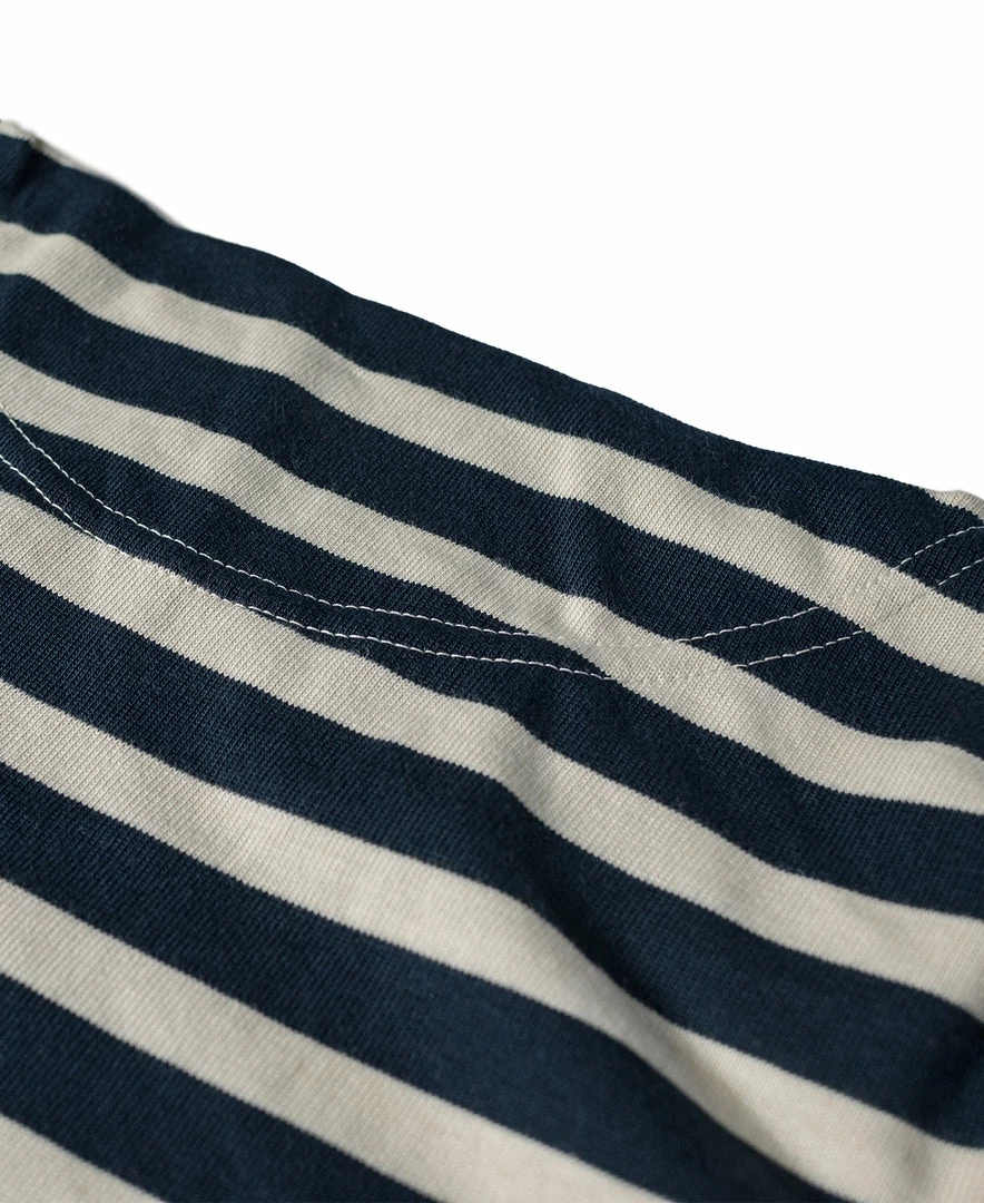 Bronson Breton Stripe T-Shirt - Navy/White 10 Bronson Breton Stripe T-Shirt - Navy/White
