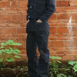 Bronson 1878 Wabash One Pocket Stripe Denim Jacket 31 Bronson 1878 Wabash One Pocket Stripe Denim Jacket