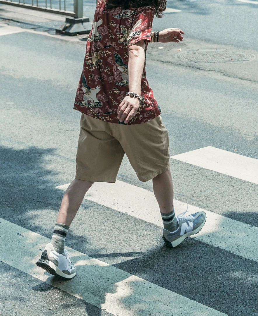 Non Stock BEST SELLERS Classic Straight Leg Double Pleated Shorts - Khaki 11 Non Stock BEST SELLERS Classic Straight Leg Double Pleated Shorts - Khaki