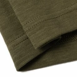 Non Stock 10.5 Oz US Cotton Tubular Gusset T-Shirt - Green