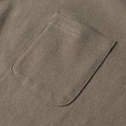 Non Stock 9.8 Oz Cotton Classic Pocket T-Shirt - Khaki