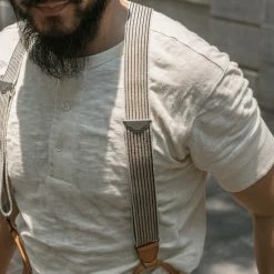 Bronson 1890s Slub Cotton Henley T-Shirt Back In Stock