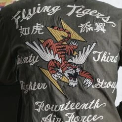 Non Stock USAAF 14th Air Force Flying Tigers Embroidery Jacket 25 Non Stock USAAF 14th Air Force Flying Tigers Embroidery Jacket
