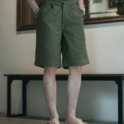 Non Stock British Army Gurkha Bermuda Shorts - Olive BOTTOMS