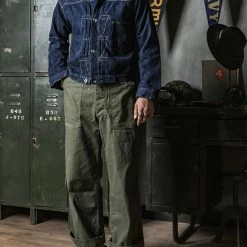 Bronson Lot 44806XX WWII Type 1 14 Oz Selvedge Denim Jacket OUTERWEAR 30 Bronson Lot 44806XX WWII Type 1 14 Oz Selvedge Denim Jacket OUTERWEAR