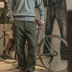 Non Stock 1950s USAFA Reverse Weave Half-Zip Sweatshirt - Gray NEW ARRIVALS