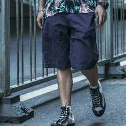 Non Stock Vietnam War OG107 Fatigue Utility Shorts - Navy
