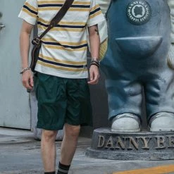 Non Stock Nylon Climber's Shorts - Green