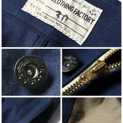 Bronson US Navy Modified 13.5 Oz Indigo Deck Pants BOTTOMS