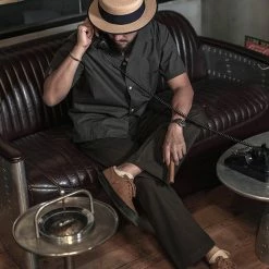 Bronson 13 Oz Cotton Bedford Cord Pants - Brown BEST SELLERS