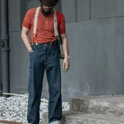 Bronson Vintage Short Sleeve Henley T-Shirt