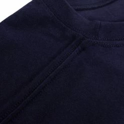 Non Stock 9 Oz US Cotton Tubular T-Shirt - Navy TOPS