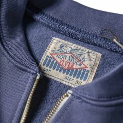 Non Stock 20.5 Oz Racing Half-Zip Sweatshirt - Bluish Violet TOPS