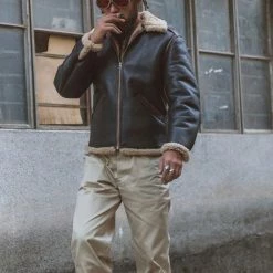 Bronson OUTERWEAR USAAF Type B-6 Flight Jacket 21 Bronson OUTERWEAR USAAF Type B-6 Flight Jacket