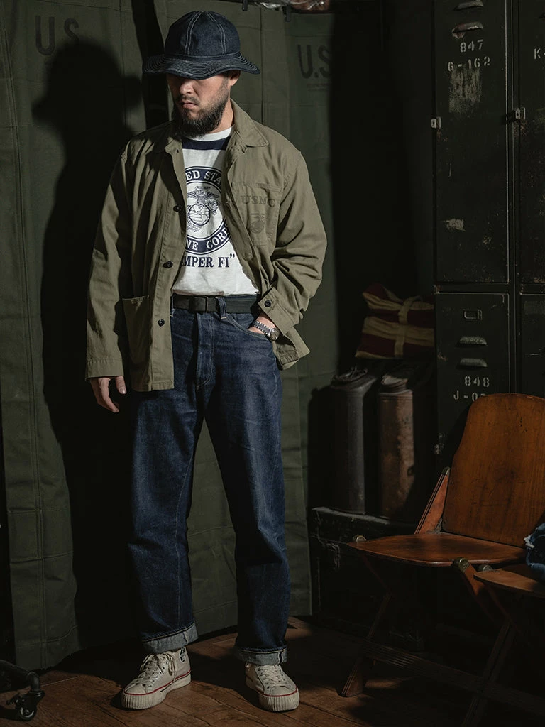 Bronson 1970s USMC Semper Fi Print Athletic T-Shirt NEW ARRIVALS 10 Bronson 1970s USMC Semper Fi Print Athletic T-Shirt NEW ARRIVALS