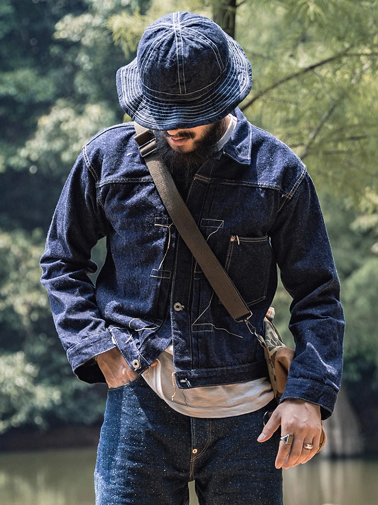 Bronson Lot 44806XX WWII Type 1 14 Oz Selvedge Denim Jacket OUTERWEAR 11 Bronson Lot 44806XX WWII Type 1 14 Oz Selvedge Denim Jacket OUTERWEAR