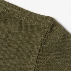 Non Stock 10.5 Oz US Cotton Tubular Gusset T-Shirt - Green