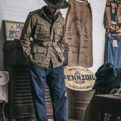 Bronson OUTERWEAR US Army M-42 Airborne Paratrooper Field Jacket