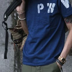 Bronson TOPS WWII US Army PW Pocket T-Shirt 27 Bronson TOPS WWII US Army PW Pocket T-Shirt