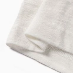 Non Stock 10.5 Oz US Cotton Tubular Gusset T-Shirt - White TOPS