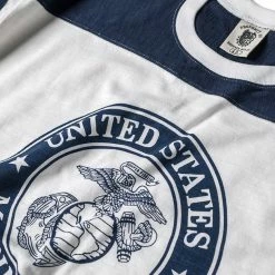 Bronson 1970s USMC Semper Fi Print Athletic T-Shirt NEW ARRIVALS 27 Bronson 1970s USMC Semper Fi Print Athletic T-Shirt NEW ARRIVALS