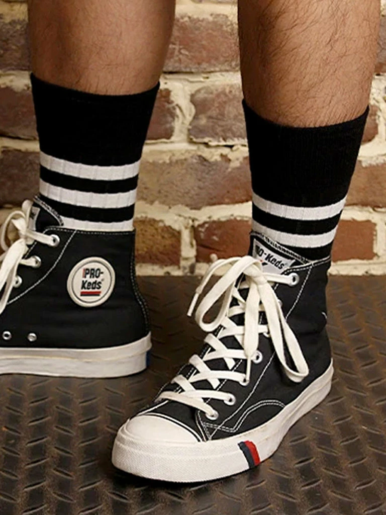 Non Stock BEST SELLERS Old School Prisoner Striped Cotton Socks 11 Non Stock BEST SELLERS Old School Prisoner Striped Cotton Socks