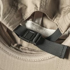 Non Stock 7.5 Oz Ripstop Cotton 5 Panel Cap - Khaki