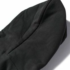 Non Stock TOPS 1970s USAFA 18 Oz Reverse Weave Hoodie - Black