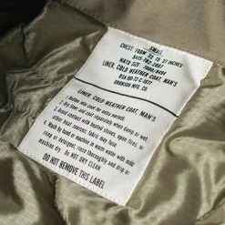 Bronson OUTERWEAR US Army 1st Model M-65 Field Jacket Liner