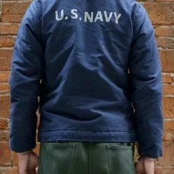Non Stock 1940s US Navy N-1 Deck Jacket - Faux Fur Inner OUTERWEAR
