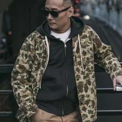 Non Stock 17.5 Oz Terry Cloth Zip-Up Hoodie - Black TOPS