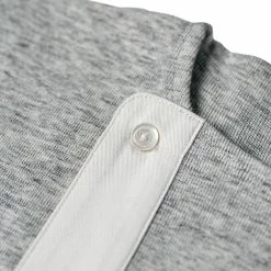Bronson 14 Oz Side Closing Henley T-Shirt - Gray 24 Bronson 14 Oz Side Closing Henley T-Shirt - Gray