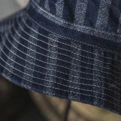 Bronson 13 Oz Selvedge Denim Bucket Hat