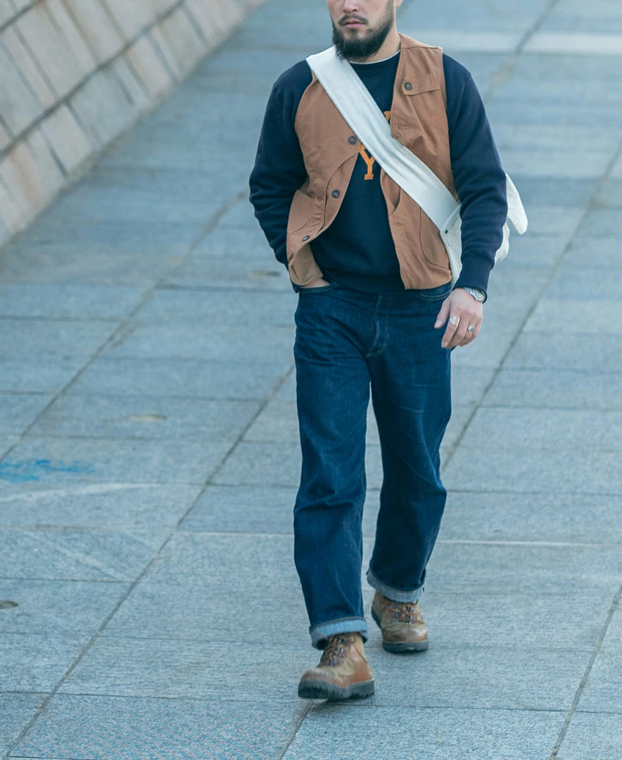 Bronson NEW ARRIVALS 1930s Heavyweight Canvas Game Pocket Hunting Vest - Khaki 12 Bronson NEW ARRIVALS 1930s Heavyweight Canvas Game Pocket Hunting Vest - Khaki