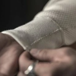 Bronson TOPS US Naval Raschel Knitting Waffle Undershirt