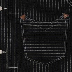 Bronson 1878 Wabash One Pocket Stripe Denim Jacket 41 Bronson 1878 Wabash One Pocket Stripe Denim Jacket