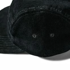Non Stock 12.5 Oz Corduroy 5 Panel Cap - Black 19 Non Stock 12.5 Oz Corduroy 5 Panel Cap - Black