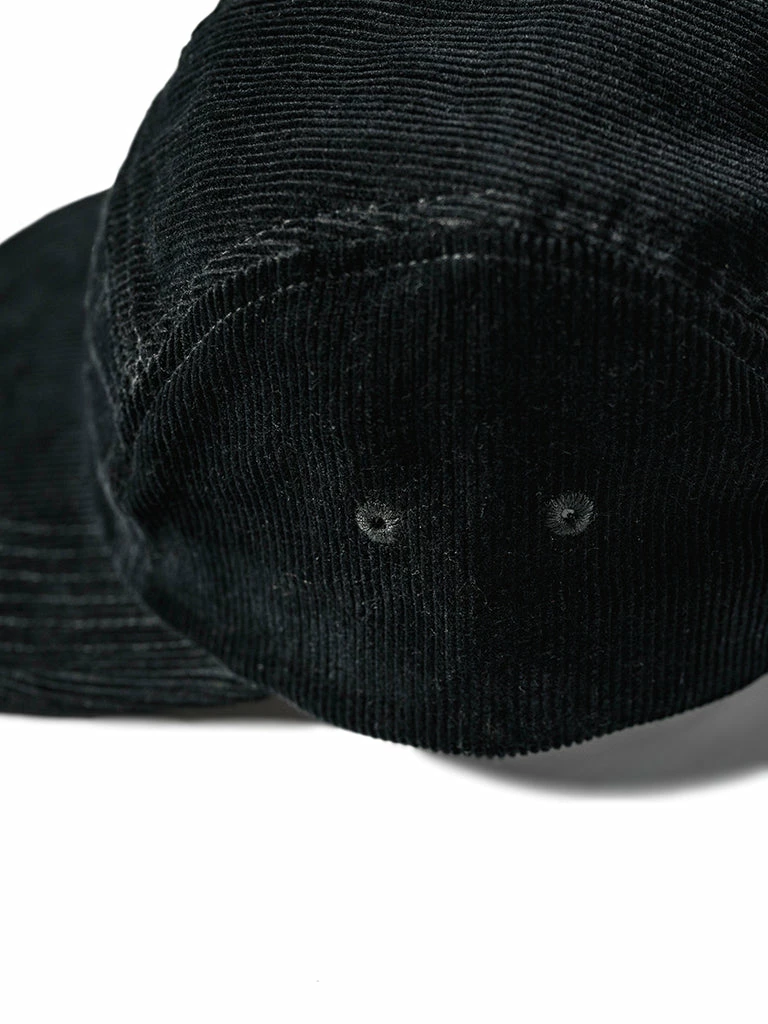Non Stock 12.5 Oz Corduroy 5 Panel Cap - Black 11 Non Stock 12.5 Oz Corduroy 5 Panel Cap - Black