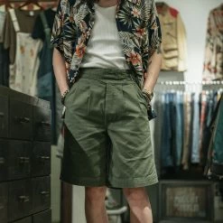 Non Stock British Army Gurkha Bermuda Shorts - Olive BOTTOMS