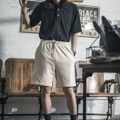 Non Stock NEW ARRIVALS 15 Oz French Terry Sweat Shorts - Apricot