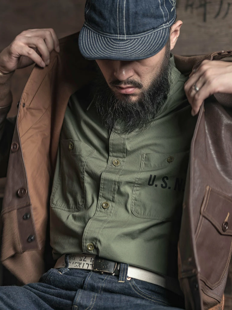 Bronson U.S.N. N-3 Utility Shirt NEW ARRIVALS 12 Bronson U.S.N. N-3 Utility Shirt NEW ARRIVALS