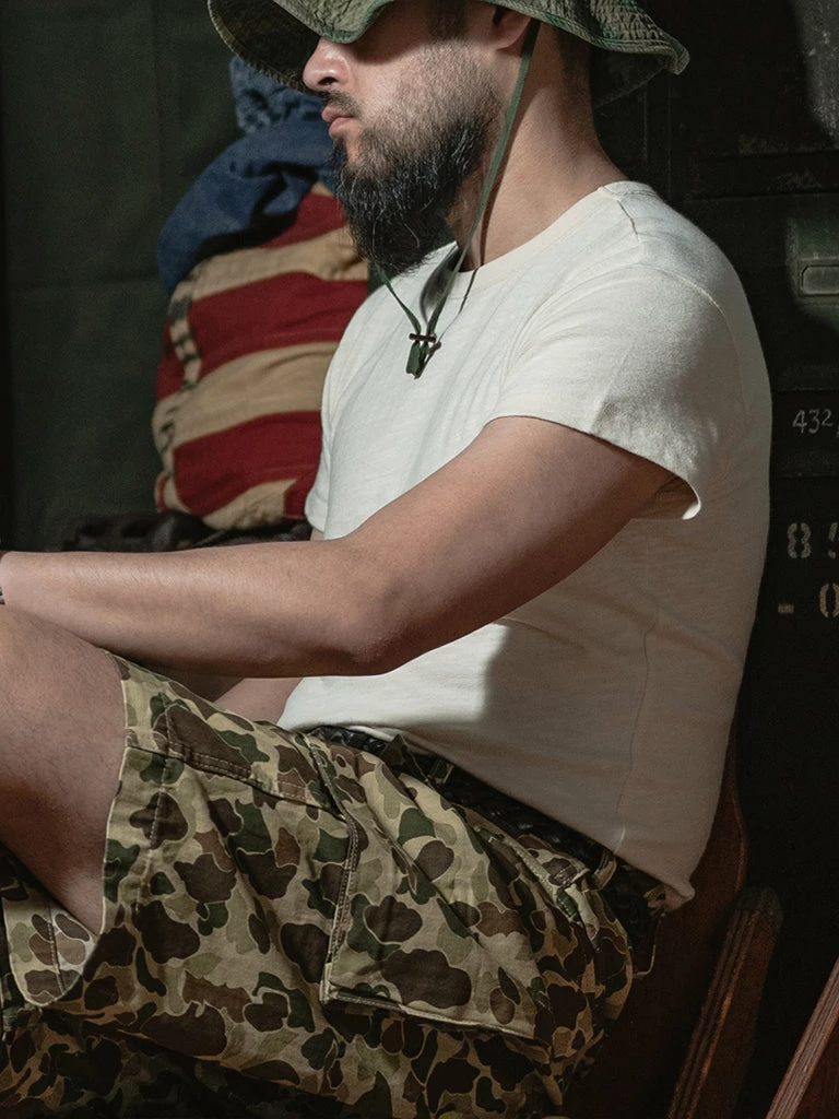 Bronson 1940s USN Crew Slub Cotton T-Shirt NEW ARRIVALS 9 Bronson 1940s USN Crew Slub Cotton T-Shirt NEW ARRIVALS