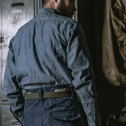 Bronson U.S.N. 8 Oz Chambray Shirt