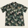 Bronson Lot AS08 Ukiyo-e Tiger & Bambo Pattern Aloha Shirt - Black Back In Stock 2 Bronson Lot AS08 Ukiyo-e Tiger & Bambo Pattern Aloha Shirt - Black Back In Stock