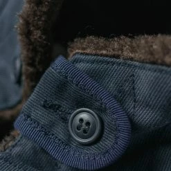 Bronson OUTERWEAR 1943 US Navy 1st Type N-1 Woolen Deck Jacket - Navy Stencil