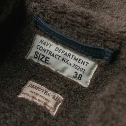 Bronson OUTERWEAR 1943 US Navy 1st Type N-1 Woolen Deck Jacket - Navy Stencil